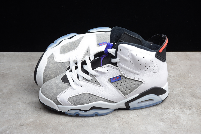 Air Jordan 6 Retro Flight Nostalgia White/Black/Grey 25