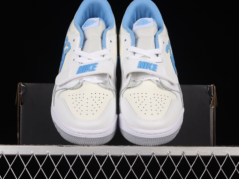 Air Jordan Legacy 312 Low White/White/Blue 19