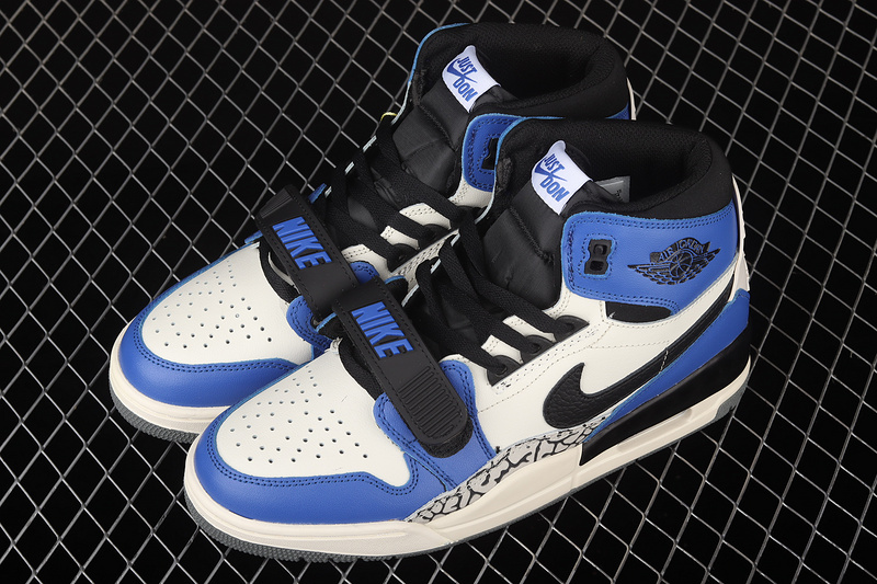 Just Don X Jordan Legacy 312 Sail/Black-Storm Blue 9