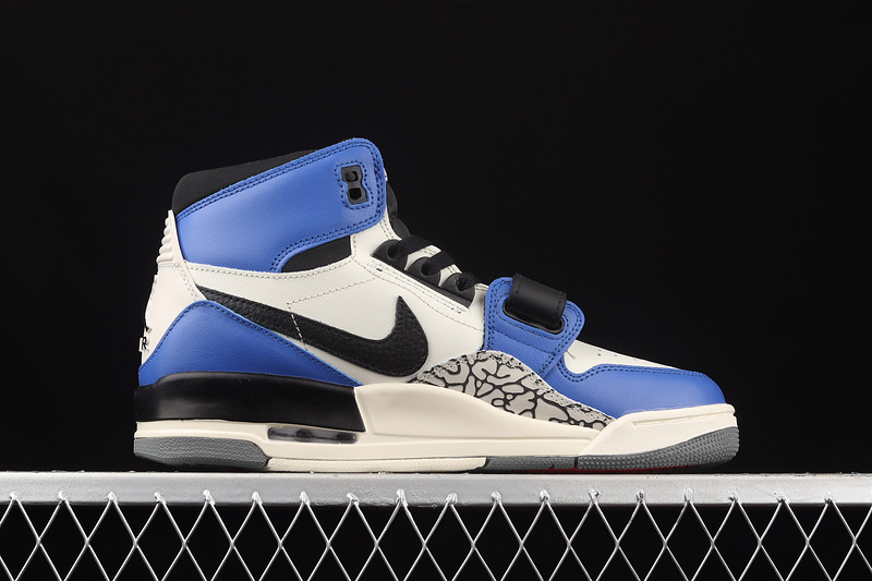 Just Don X Jordan Legacy 312 Sail/Black-Storm Blue 15