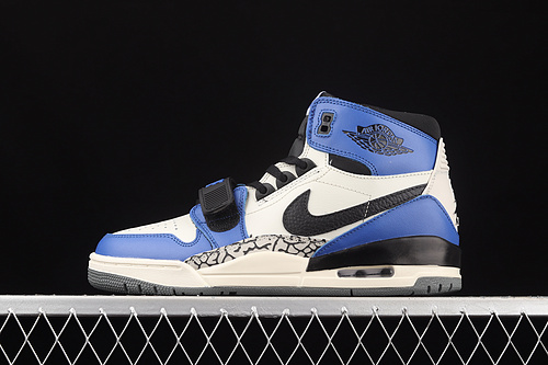 Just Don X Jordan Legacy 312 Sail/Black-Storm Blue 27