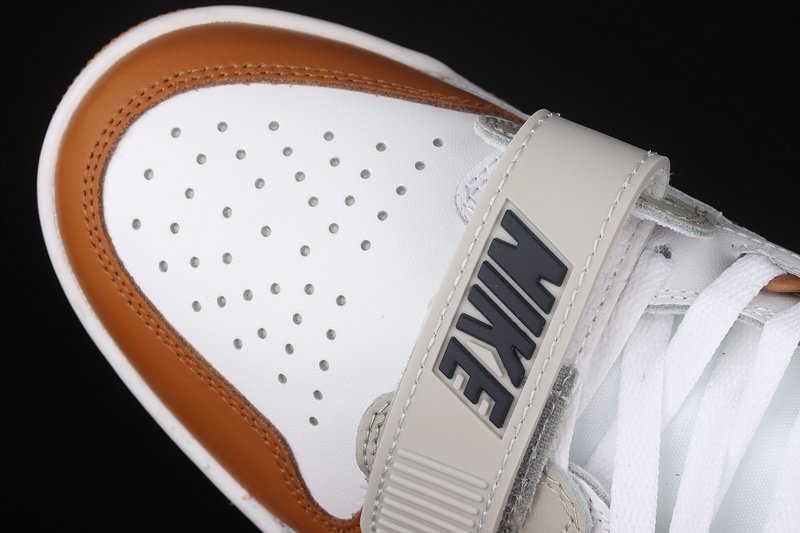 Just Don X Jordan Legacy 312 Medicine Ball White/Midnight Navy-Ginger 9