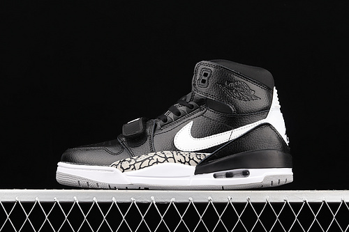 Air Jordan Legacy 312 Black Cement Black/Black/White 7