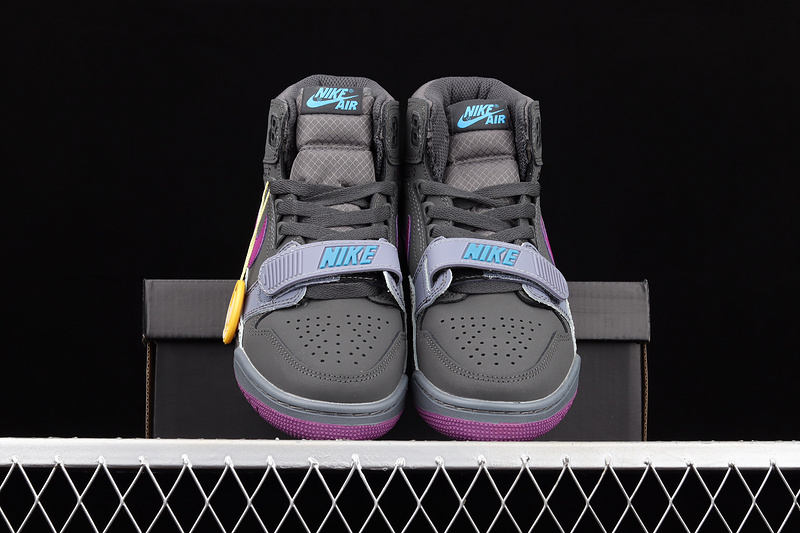 Air Jordan Legacy 312 Dark Grey/Purple/Blue 21