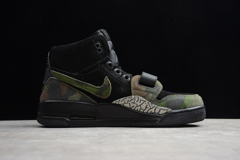 Gz Air Jordan Legacy 312 Black/Camo Green-Black 31