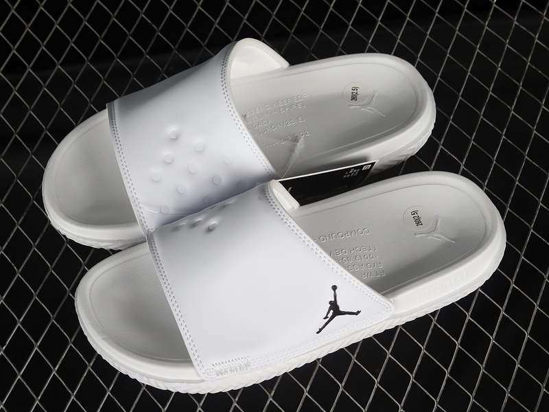 Air Jordan Play Slide White/Photon Dust/Black 7