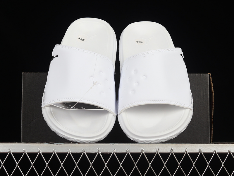 Air Jordan Play Slide White/Photon Dust/Black 27