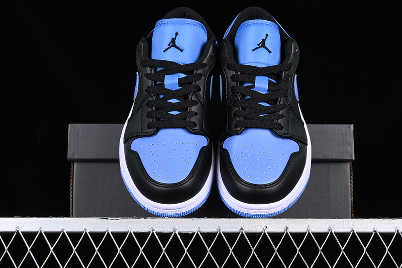 Air Jordan 1 Low Aj1 Black/Blue 21