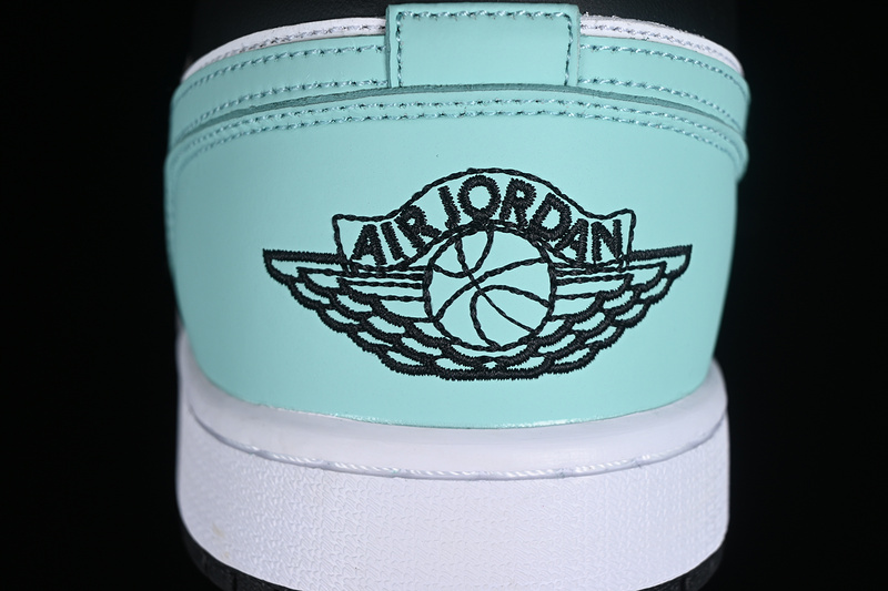 Air Jordan 1 Low White/Black/Green 29