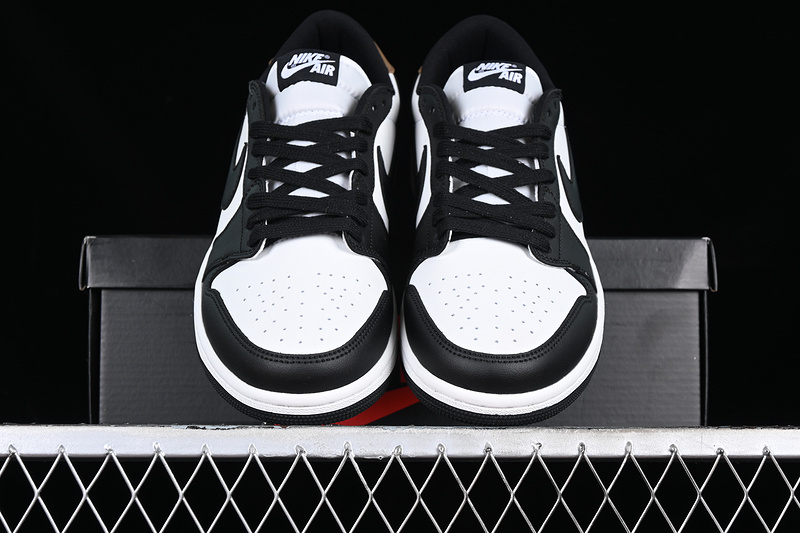 Air Jordan 1 Low White/Black/Brown 21