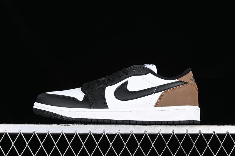 Air Jordan 1 Low White/Black/Brown 23