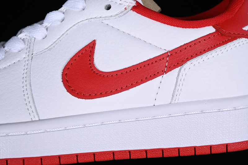 Air Jordan 1 Low White/Red 5