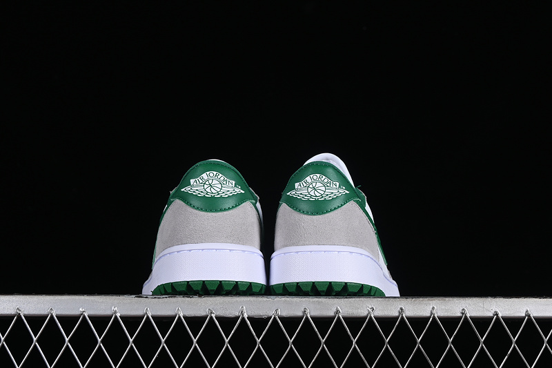 Air Jordan 1 Retro Low Golf White/Pine Green-Light Smoke Grey 21