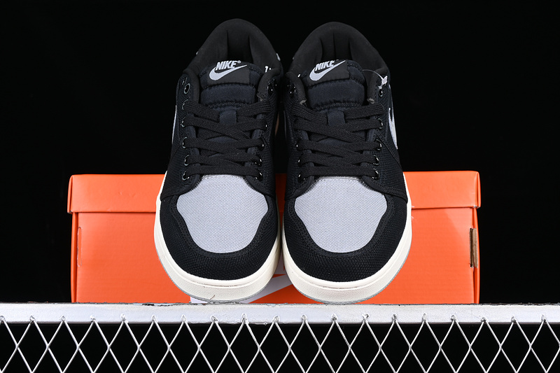 Air Jordan 1 Ko Low Shadow Black/Sail/Medium Grey 3