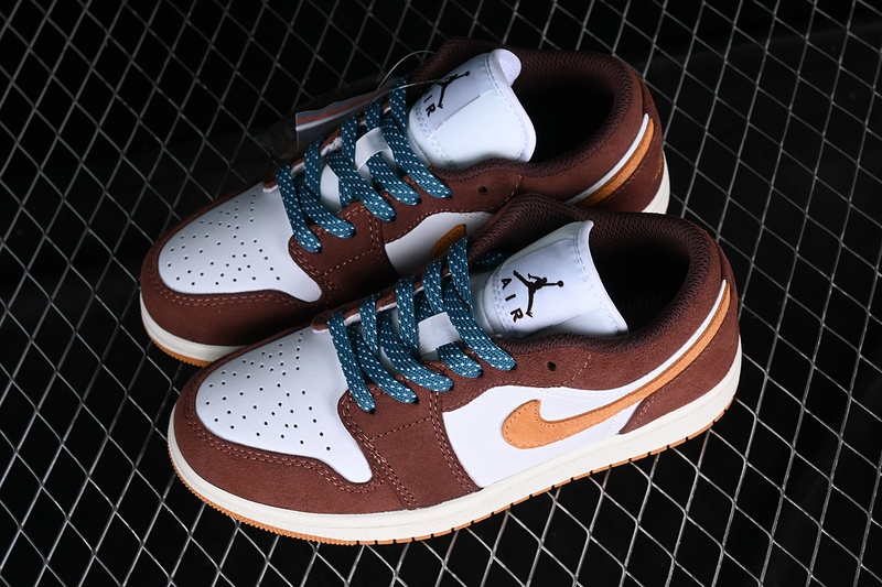 Air Jordan 1 Low Cacao Wow Aj1 White/Brown 9