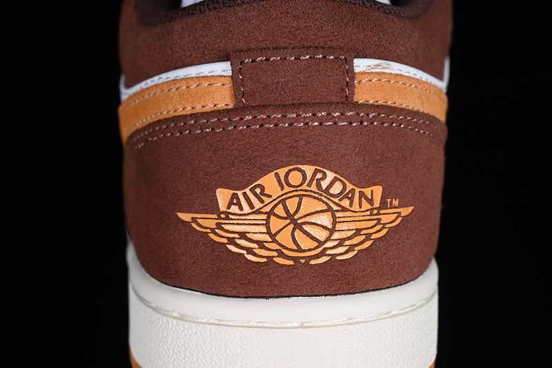 Air Jordan 1 Low Cacao Wow Aj1 White/Brown 19