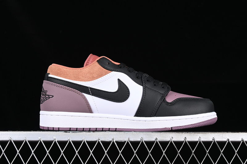 Air Jordan 1 Low Se White/Black/Brown/Purple 25