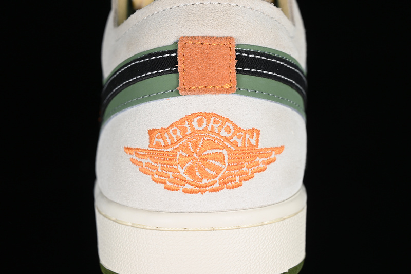 Air Jordan 1 Low Og Ex Tech Grey/Black/Green/White 3