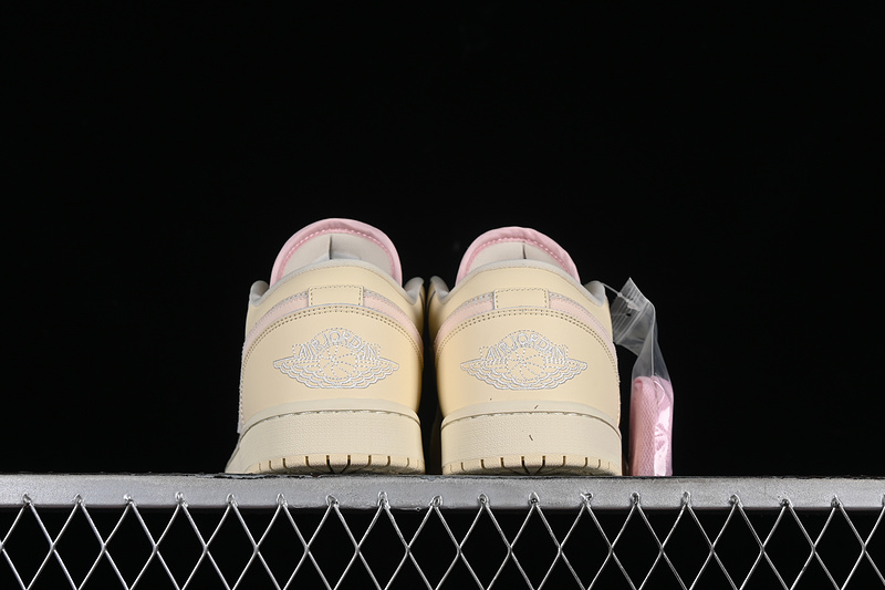 Air Jordan 1 Low Khaki/Pink 17