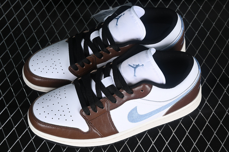 Air Jordan 1 Low White/Black/Blue/Brown 29