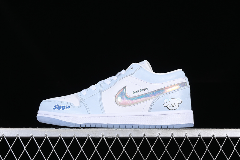 Air Jordan 1 Low White/Blue 7