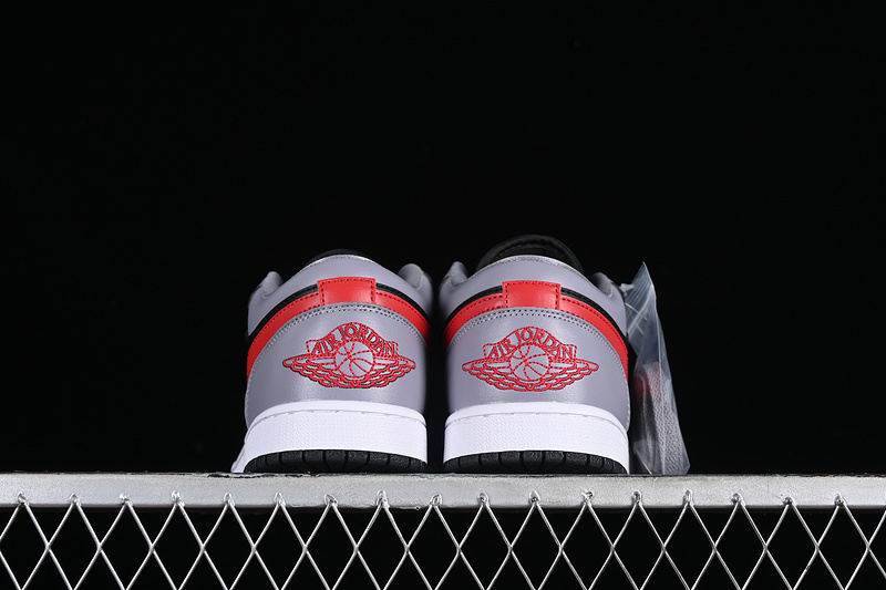 Air Jordan 1 Low Grey/Black/Red 29