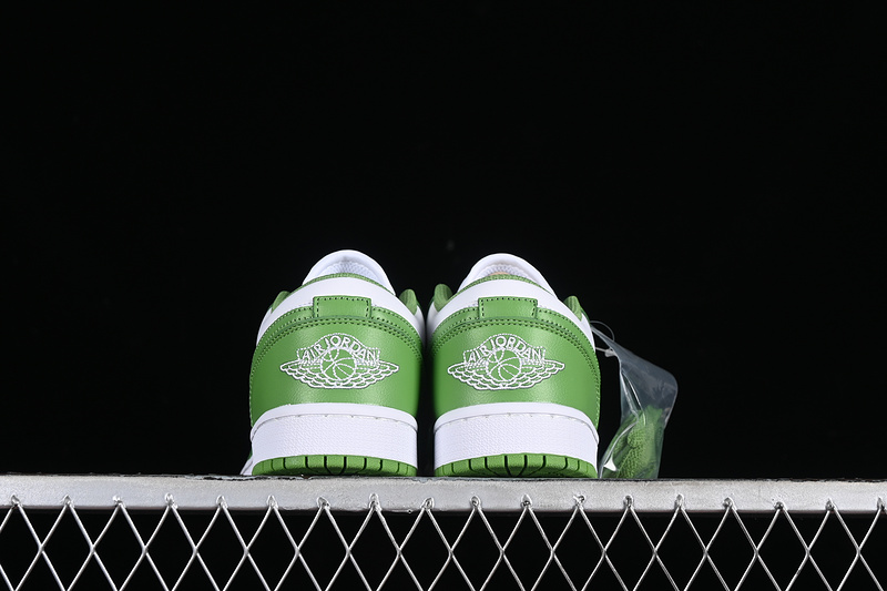 Air Jordan 1 Low White/Green 17