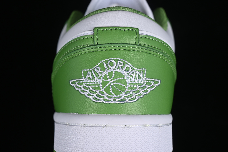 Air Jordan 1 Low White/Green 21