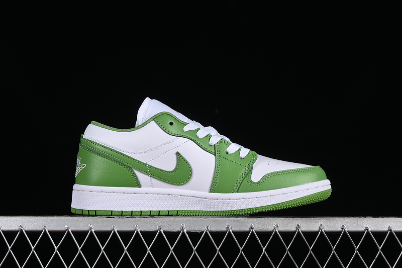 Air Jordan 1 Low White/Green 27