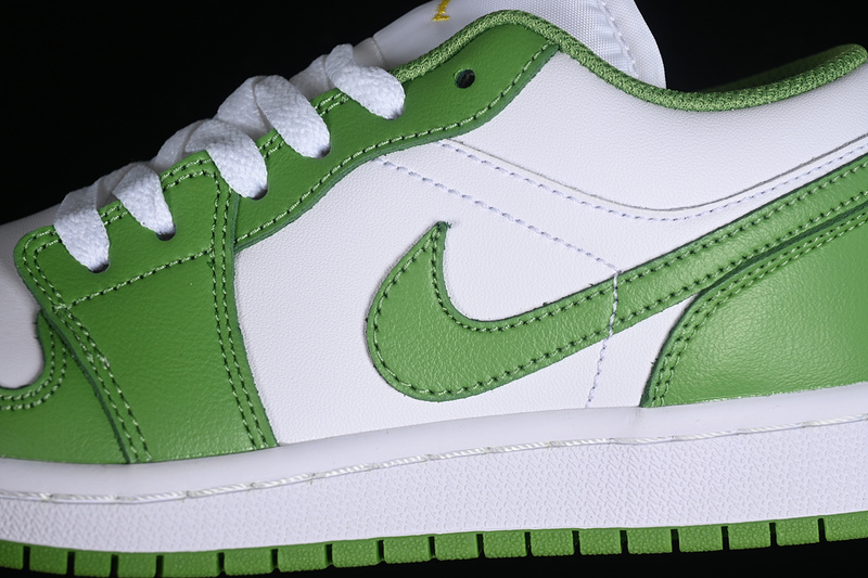 Air Jordan 1 Low White/Green 29