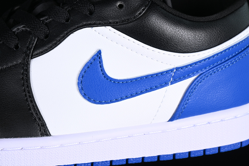 Air Jordan 1 Low Black/White/Blue 5