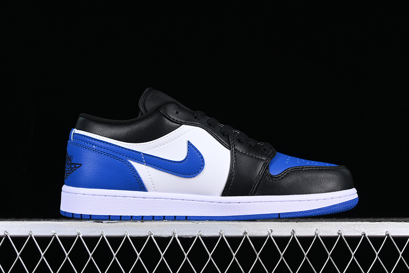 Air Jordan 1 Low Black/White/Blue 11