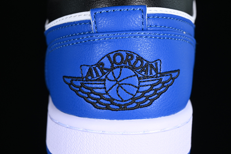 Air Jordan 1 Low Black/White/Blue 21