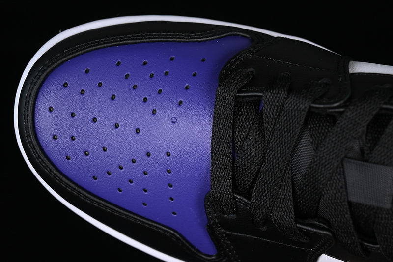 Air Jordan 1 Low Black/White/Blue/Purple 29