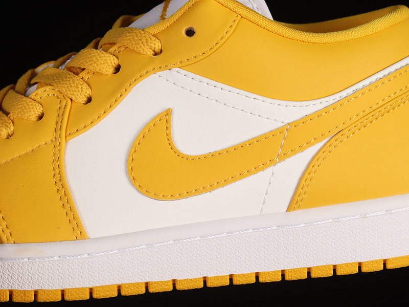 Air Jordan 1 Low White/Pollen/Yellow 15