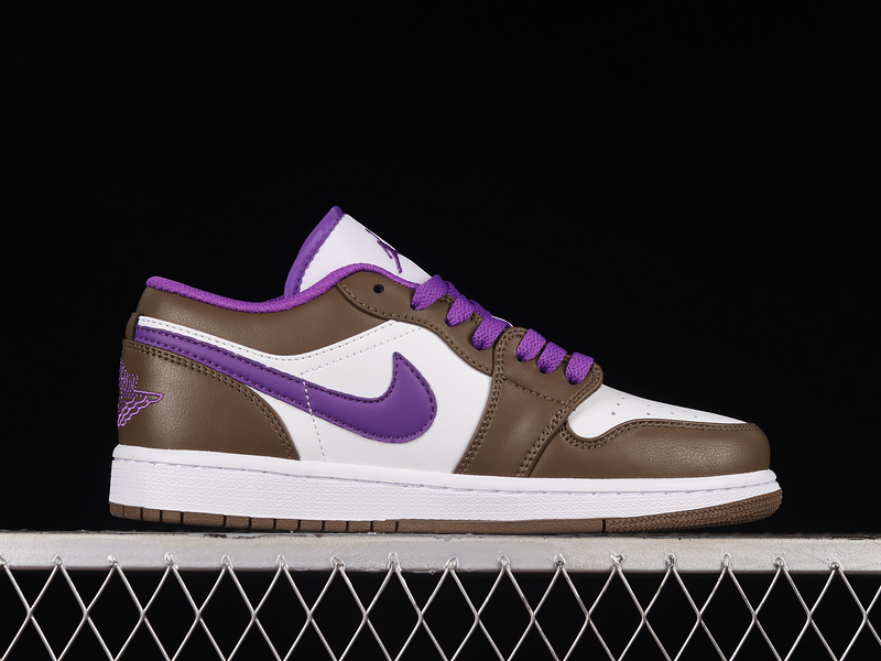 Air Jordan 1 Low Palomino/White/Wild Berry 9