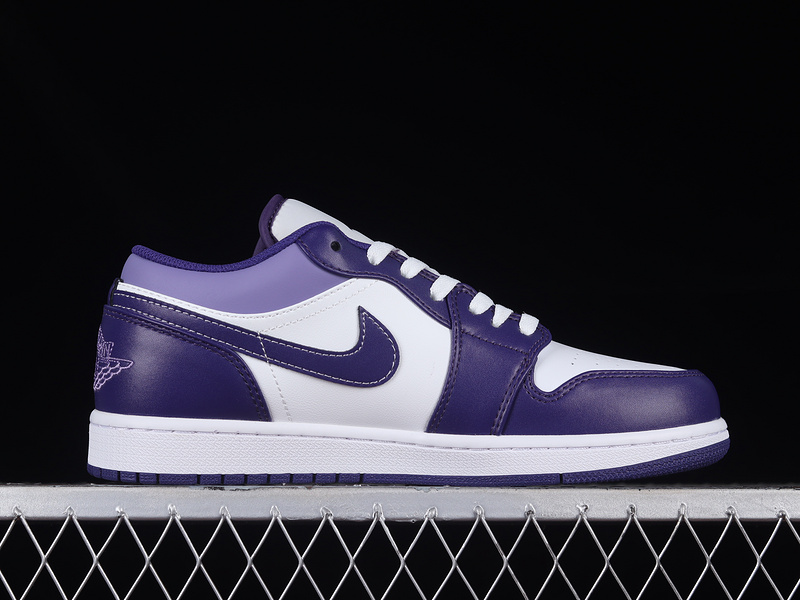 Air Jordan 1 Low Sky J Purple/Sky J Light Purple-White 17