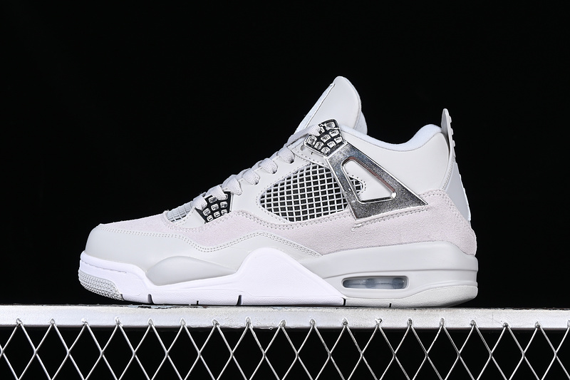 Air Jordan 4 Retro Frozen Moments White/Grey/Silver 11