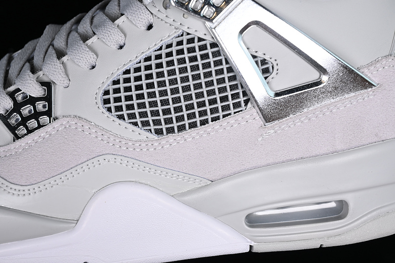 Air Jordan 4 Retro Frozen Moments White/Grey/Silver 13