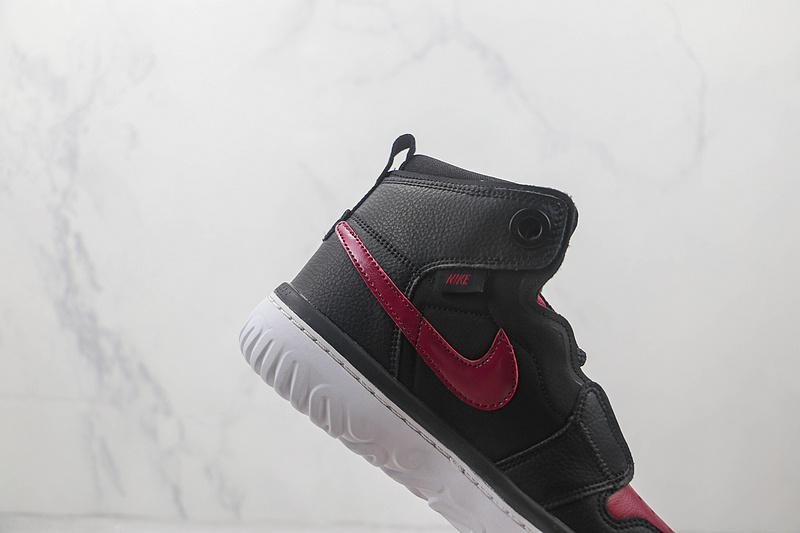 Air Jordan 1 React High Black/White/Noble Red 7