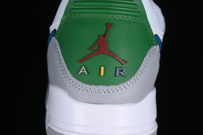 Air Jordan Legacy Aj312 Low White/Grey/Blue/Green 15