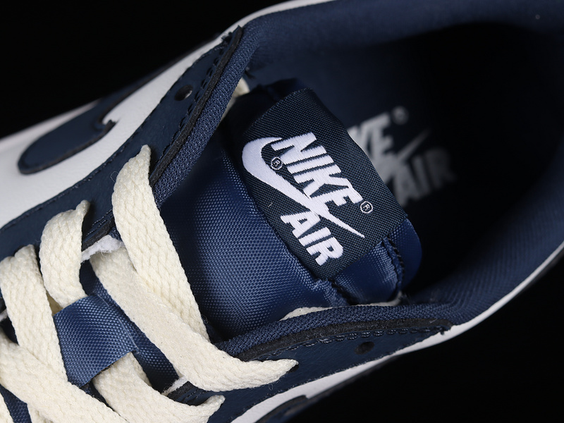 Air Jordan 1 Low Og Navy Blue/White/Navy Blue 9