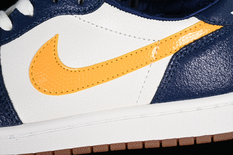 Air Jordan 1 Low Og Aj1 White/Blue/Yellow 13