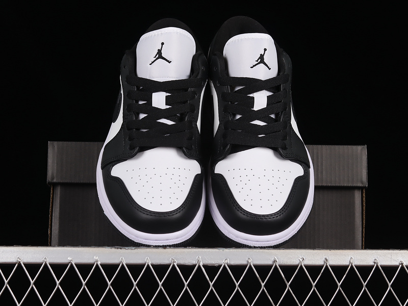 Air Jordan 1 Low Panda White/Black-White 11