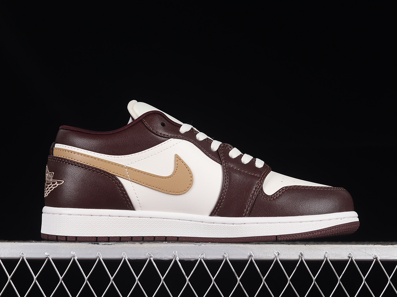 Air Jordan 1 Low Shadow Brown/Brown Kelp-Sail 9