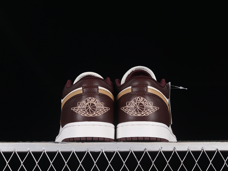 Air Jordan 1 Low Shadow Brown/Brown Kelp-Sail 27