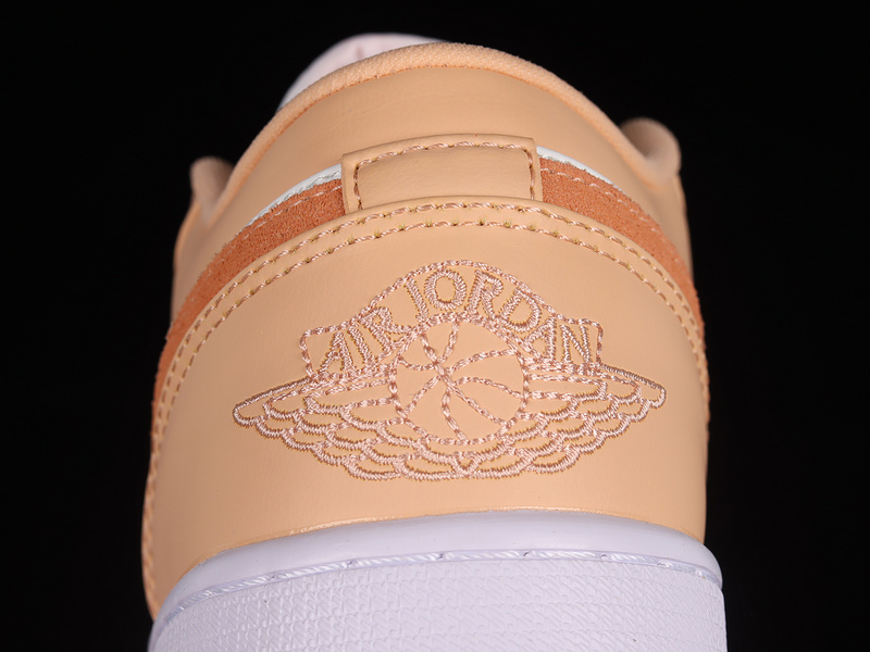 Air Jordan 1 Low Sunset Haze/White/Bright Citrus 25