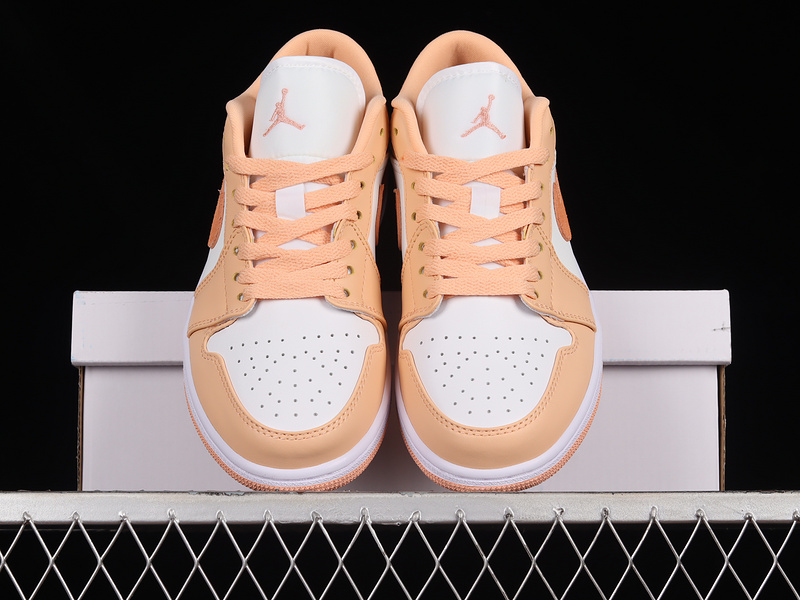 Air Jordan 1 Low Sunset Haze/White/Bright Citrus 27