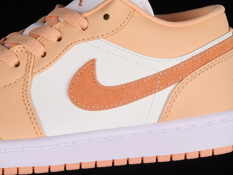 Air Jordan 1 Low Sunset Haze/White/Bright Citrus 29