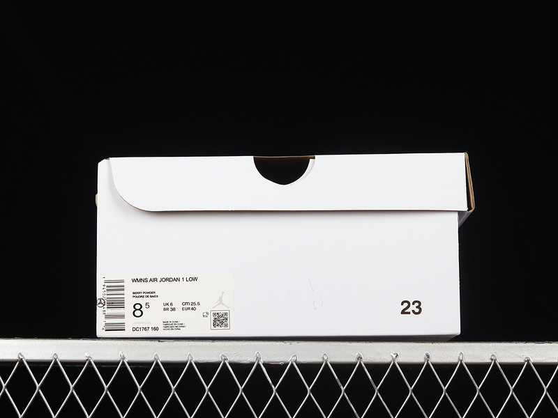 Air Jordan 1 Low White/Black/Pink 15